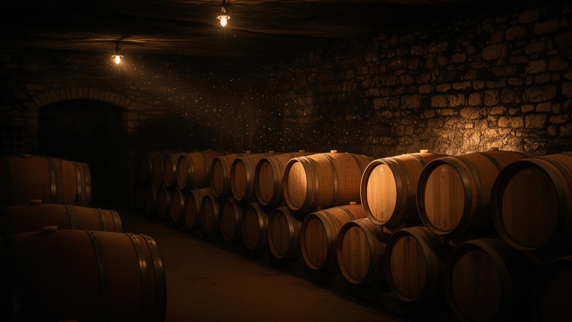 Cave à barriques